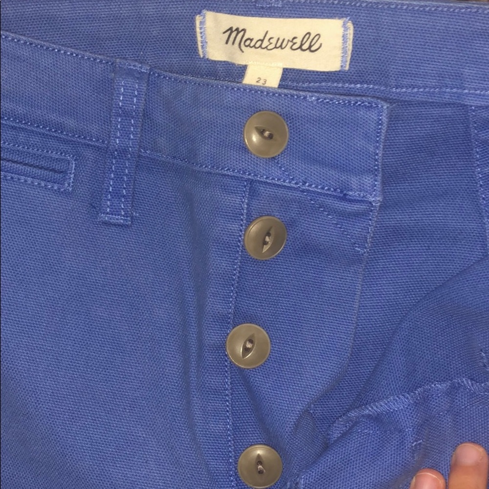Madewell Emmett Wide Leg Pant (Petite) - Picture 3 of 7